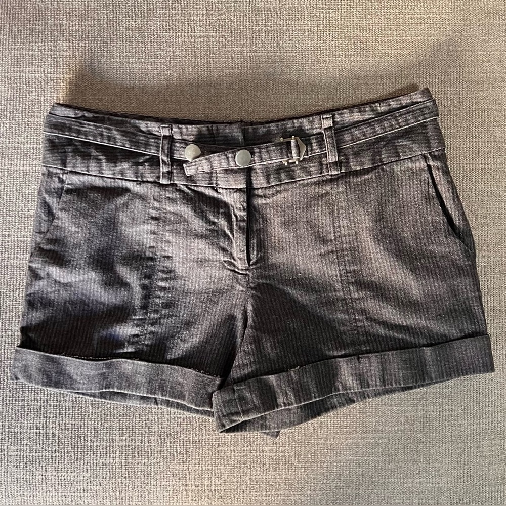Forever 21 Y2K Stripe Mini Shorts